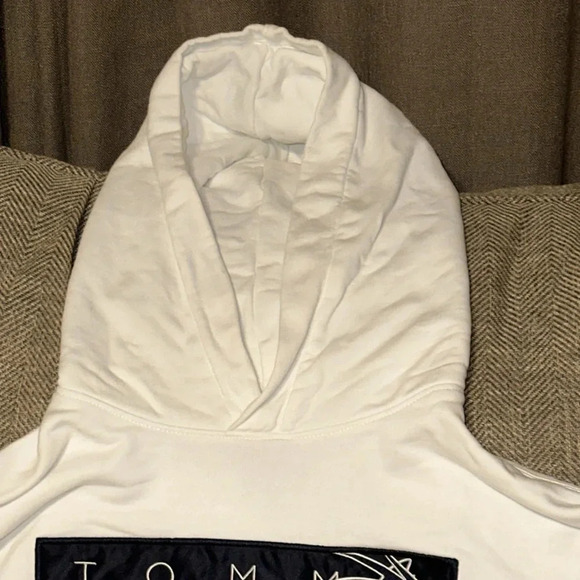 Rare VTG TOMMY HILFIGER X SPACE JAM LOONEY TUNES AUTHENTIC HOODIE TOMMY JEANS - Picture 7 of 16